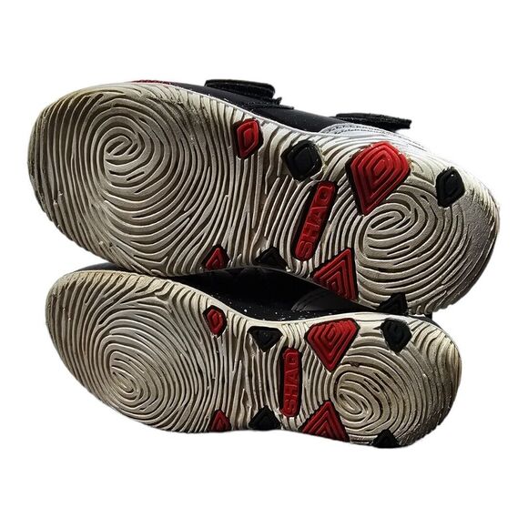 SHAQ Kids Basketball Shoes Size 12 Slip On With Latch Hook Straps Used Condition - Picture 6 of 8